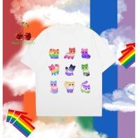 ราคา ‍ Pride Month‍ 2025เดือนแห่งความภาคภูมิใจ ธงสายรุ้ง LGBT Pride Month LGBT Rainbow Flag T-shirt (43951808003)