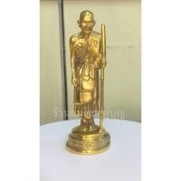 ราคา หลวงปู่ศุข วัดปากคลองมะขามเฒ่า เนื้อทองเหลือง ขนาด3นิ้ว สูง7นิ้ว (27262528292)