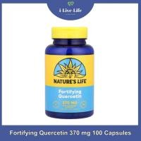 ราคา เควอซิทิน Fortifying Quercetin 370 mg 100 Capsules - Nature's Life (40875263581)