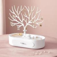 ราคา Creative deer jewelry rack Earrings Necklace Jewelry Storage jewelry finishing pendant tree antler Earrings display rack (50409667207)