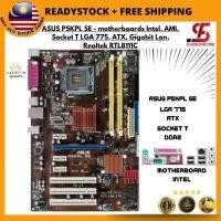 ราคา ASUS P5KPL SE - เมนบอร์ด Intel, AMI, Socket T LGA 775, ATX, Gigabit Lan, Realtek RTL8111C (57457937177)