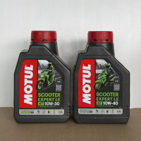ราคา น้ำมันเครื่องกึ่งสังเคราะห์ MOTUL 4T Scooter Expert 10W-30, 10W40 0.8L เกียร์ออโต้ (29191562117)