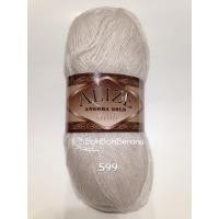 ราคา เส้นด้ายถักนําเข้า Alize Angora Gold 599 Bone (42222679797)