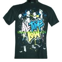 ราคา เสื้อวง All Time Low ลาย กราฟิกสีสันสดใส Graphic Band Tee Pop Punk ATL129 สีดำ ATL1297 (367935736)