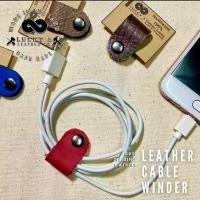 ราคา lucky8leather ที่เก็บสายหูฟัง ที่เก็บสายชาร์จ ที่เก็บสายชาต สายรัดหูฟังสายรัดสายชาร์จ สายรัดสายชาต หนังแท้ handmade (24735897486)