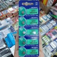 ราคา (แพค5ก้อน) ถ่านกระดุม Sony 377, SR626SW 1.55V แพค 5ก้อน ของใหม่ (29169706255)