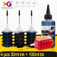 ราคา ALIZEO 30 มล. ชุดหมึกย้อมสีเสริม HP 302 301 ตลับหมึกสำหรับ Deskjet Officejet สำห (24059135685)