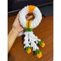 ราคา พวงมาลัย(กำมะหยี่) ไหว้ผู้ใหญ่ ไหว้พระของรับไหว้ (26236692550)