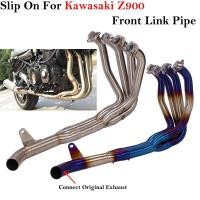 ราคา Full System Motorcycle Exhaust Escape For Kawasaki Z900 2017 - 2020 Ninja 900 Modify Connect Front (47851829753)