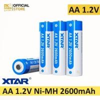 ราคา XTAR AA 1.2V 2600mAh Ni-MH Rechargeable Battery (แพ็ค 4 ก้อน) (44009656472)