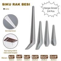 ราคา SIKU WHOLESALE (24 ชิ้น) PRC ชั้นวางเหล็กวงเล็บ 4x5 5x6 6x8 8x10 10X12 12x14 ชั้นวางมุมผนังสนับสนุน - มุมผนัง 10X12 ซม. 12x15 ซม.15 ซม.15 ซม.15 ซม.15 ซม.15 ซม. 15x20 ซม. 20x25 ซม. (55406348787)