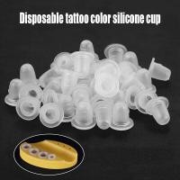 ราคา 100หมึกหมวกถ้วยพลาสติกทิ้งสักหมึกเม็ดสีผู้ถือหมวก/จีบตะเข็บแหวนสีถ้วยถ้วยฝังทองทองทองทองทองน้ํา盘แหวน (51860080886)