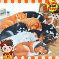 ราคา [ยิ่งซื้อ ยิ่งคุ้ม] พรมเช็ดเท้ากำมะหยี่ รูปสุนัข ขนาด 40x86 (24944982497)