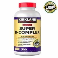 ราคา [Exp. 12/2026 - 500 เม็ด] Kirkland Super B Complex วิตามินบีรวม ช่วยการเผาผลาญพลังงาน บำรุงระบบประสาทและการไหลเวียนโลหิต (26402166952)