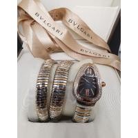 ราคา ⚡Sale⚡นาฬิกาข้อมือผู้หญิง BVLGARI หน้าปัดเรียบหรู (9455596422)