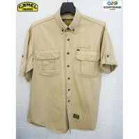 ราคา Camel Trophy แท้ อก48 เสื้อเชิ๊ตแขนสั้นวินเทส (5378089557)
