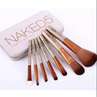 ราคา NAKED 5 Make Up Brushes Make Up Brush บรรจุ 7 ชิ้น Naked Can Packaging 5 ความยาว 13 ซม. (40805709647)