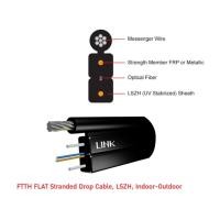 ราคา สายไฟเบอร์ออฟติก Single Mode 2 Core ความยาว 1000เมตร ยี่ห้อ Link รุ่น UFH9522 Single Mode (9/125um) มีสลิง (22564105762)