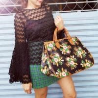 ราคา กระเป๋าลายดอกไม้ Kenzo (5837890027)