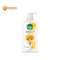 ราคา Dettol Shower Cream Proskin Nourishing Honey ครีมอาบน้ำ โปรสกิน นอริชชิ่ง ฮันนี่ (450ml.) (58109620398)