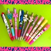 ราคา เครื่องเขียน Mickey Mouse Minnie Mouse ทั้งปากกา ดินสอ ไฮไลท์ ลิขสิทธิ์ Disney แท้ (7971930)