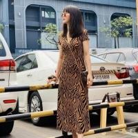 ราคา เดรสยาว ลายม้าลาย (1886974325)