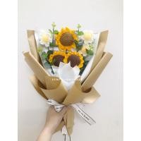 ราคา ช่อทานตะวันไหมพรมถักโครเชต์มือ (55304858868)