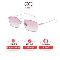 ราคา กรอบแว่นกันแดดโลหะทรงสี่เหลี่ยมสําหรับผู้ชายและผู้หญิง V7477 - ร้าน Candy eyewear (42258827602)