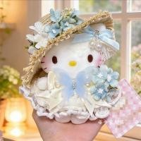 ราคา จี้พวงกุญแจและกระเป๋าเป้สะพายหลังสำหรับเด็กผู้หญิง ออกแบบมาพร้อมลายตุ๊กตาแมวและดอกไม้สำหรับของขวัญที่สวยงาม (45508320605)