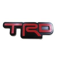 ราคา โปรมาแรง TRD Logo โลโก้อลูมิเนียมสีแดง พร้อมกาวพร้อมติดตั้ง Toyota Racing Development (41176038333)
