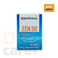ราคา NUTRAKAL ZEN 50 L-Theanine 30 Tablets (26073765318)
