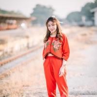 ราคา เสื้อพื้นเมือง ชุดพื้นเมืองเดรสพื้นเมือง ผ้าพื้นเมืองประยุกต์ ชุดปักดอกพื้นเมือง ชุดทำงาน ผ้าฝ้ายล้านนา (3916498094)