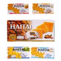 ราคา HAITAI Cracker ไฮไท แครกเกอร์ ขนมปังกรอบ บิสกิต อาหารว่าง น้ำตาลน้อย นำเข้าจากเกาหลี (6 ชิ้น x 7 ห่อ) (21675180278)