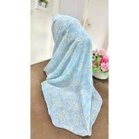 ราคา ผ้าคลุม ฮิญาบ สวมสำเร็จ ชีฟอง ลายดอก (28751845328)