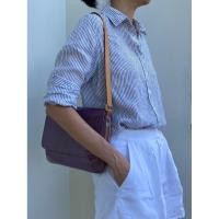 ราคา used LV Monogram Violet Vernis Thompson Shoulder Bag (45202682978)