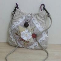 ราคา กระเป๋าผ้างานควิลท์ Handmade สินค้าญี่ปุ่นมือสอง (320943418)