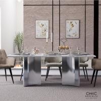 ราคา Chic Republic โต๊ะอาหาร รุ่น AEOLUS-CH/200 MARBLE (23437440679)