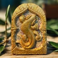 ราคา จิ้งจกสองหางมหาลาภ มหาเสน่ห์ เนื้อผงพ่อมดไทย เครื่องรางสายเมตตามหาเสน่ห์ โชคลาภเรียกทรัพย์ เตือนภัย (41577274899)