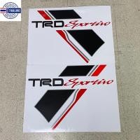 ราคา สติ๊กเกอร์* TRD sportivo ติดข้างท้ายกระะ TOYOTA VIGO CHAMP priceต่อชุด มี 2 ข้าง (21091187400)