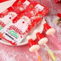 ราคา อมยิ้ม ลูกอม แคนดี้ คริสต์มาส ปีใหม่ หมวก ซานต้าคลอส lolly pop christmas ก้านเรืองแสง (23109722125)