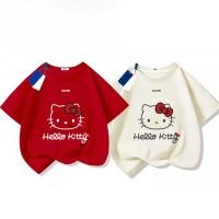 ราคา 【จัดส่งภายใน 24 ชั่วโมง】 เสื้อยืดเด็ก / ลายเฮลโลคิตตี้ / ผ้าฝ้าย 100% / ขนาดเหมาะสำหรับเด็กอายุ 1-12 ปี (50554972164)