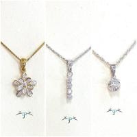 ราคา จี้เพชรแท้น้ำ98VVS ทองคำแท้18K (21396592632)
