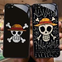 ราคา FB-30 One Piece Monkey D Luffy HD Glass Case Glass Casing สําหรับ iPhone SE 6S 6 7 XS 8 Max Plus 2020 2022 (53459759519)