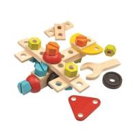 ราคา PlanToys ของเล่นไม้ 5539 Construction Set ชุดช่างอัจฉริยะ เสริมพัฒนาการ สำหรับเด็กอายุ 3 ปี ขึ้นไป (1137960425)