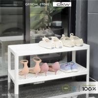 ราคา DKW ชั้นวางของหน้ากว้าง 2 และ 3 ชั้น (มี 2 สี) ชั้นวางรองเท้า ชั้นวางหนังสือ HH-1077/2, /3 (29758257263)