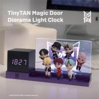 ราคา พร้อมส่งที่ไทย(มีเก็บปลายทาง) นาฬิกาตั้งโต๊ะ BTS TinyTAN Mic Drop LED Clock Mood Light ของแท้100% (20689723522)