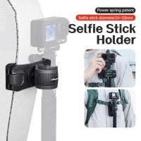 ราคา Quick Release Selfie Stick Holster แฮนด์ฟรีกระเป๋าเป้สะพายหลังสายคล้องกระเป๋าเป้สะพายหลังคลิปเข็มขัดผู้ถือเข็มขัดเอวอุปกรณ์เสริม Selfie Stick Mount (57150134249)