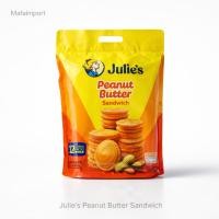 ราคา Julie’s Peanut Butter Sandwich บิสกิตสอดไส้เนยถั่ว 360g (12 ซองย่อย) (52558843280)