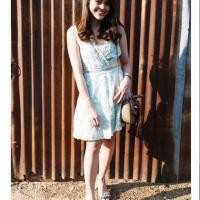 ราคา มือ2 เดรสลูกไม้ เดรสสั้นคอวี แต่งลูกไม้ (5910028884)