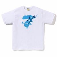 ราคา NEW !!! BAPE Abc Camo Ape Face STA Tee (48556739602)
